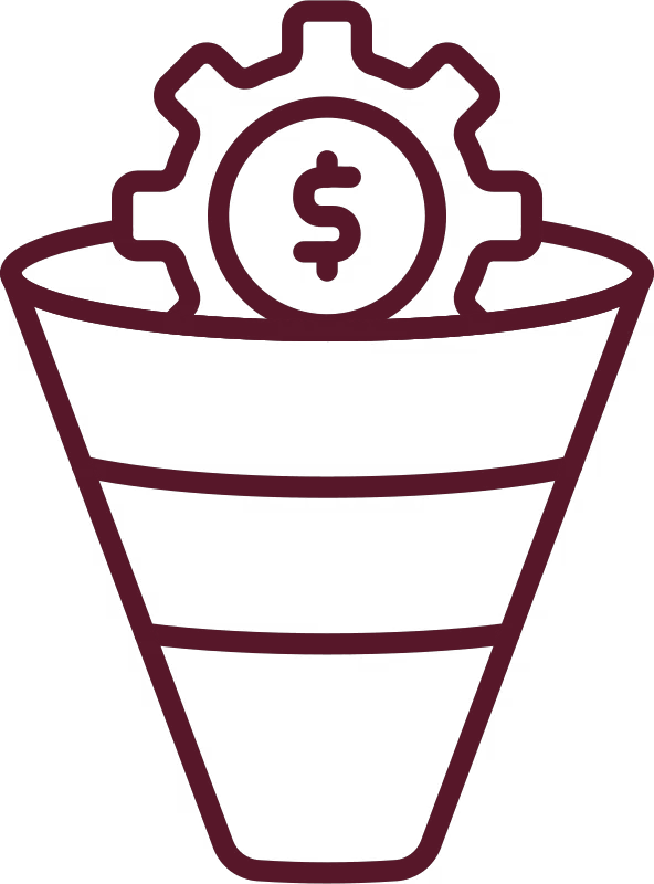 Landing pages and conversions icon